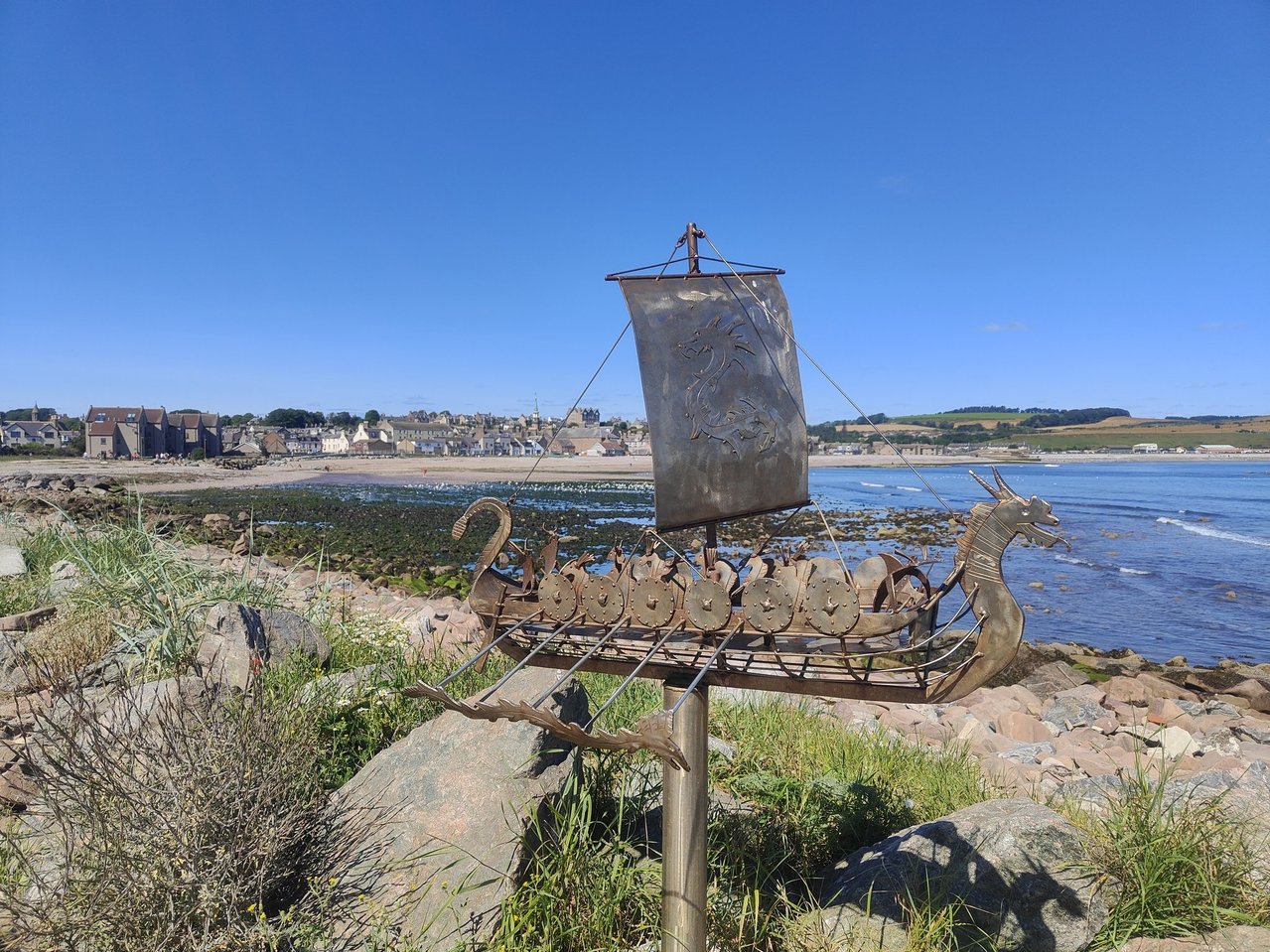 Stonehaven harbour and waterfront