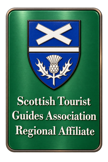 Scottish Tourist Guides Association Regional Affiliate badge