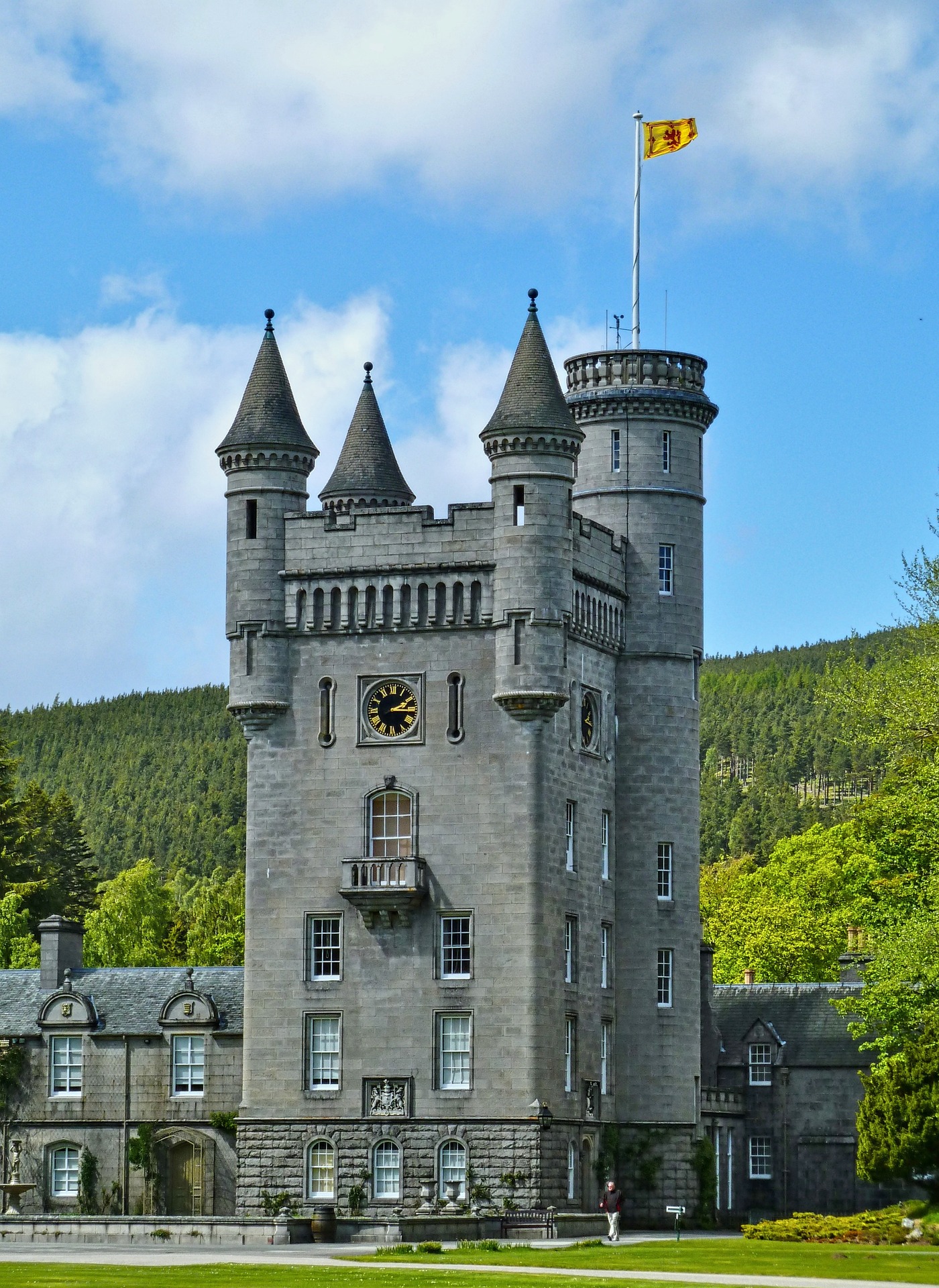 Balmoral Castle in Royal Deeside