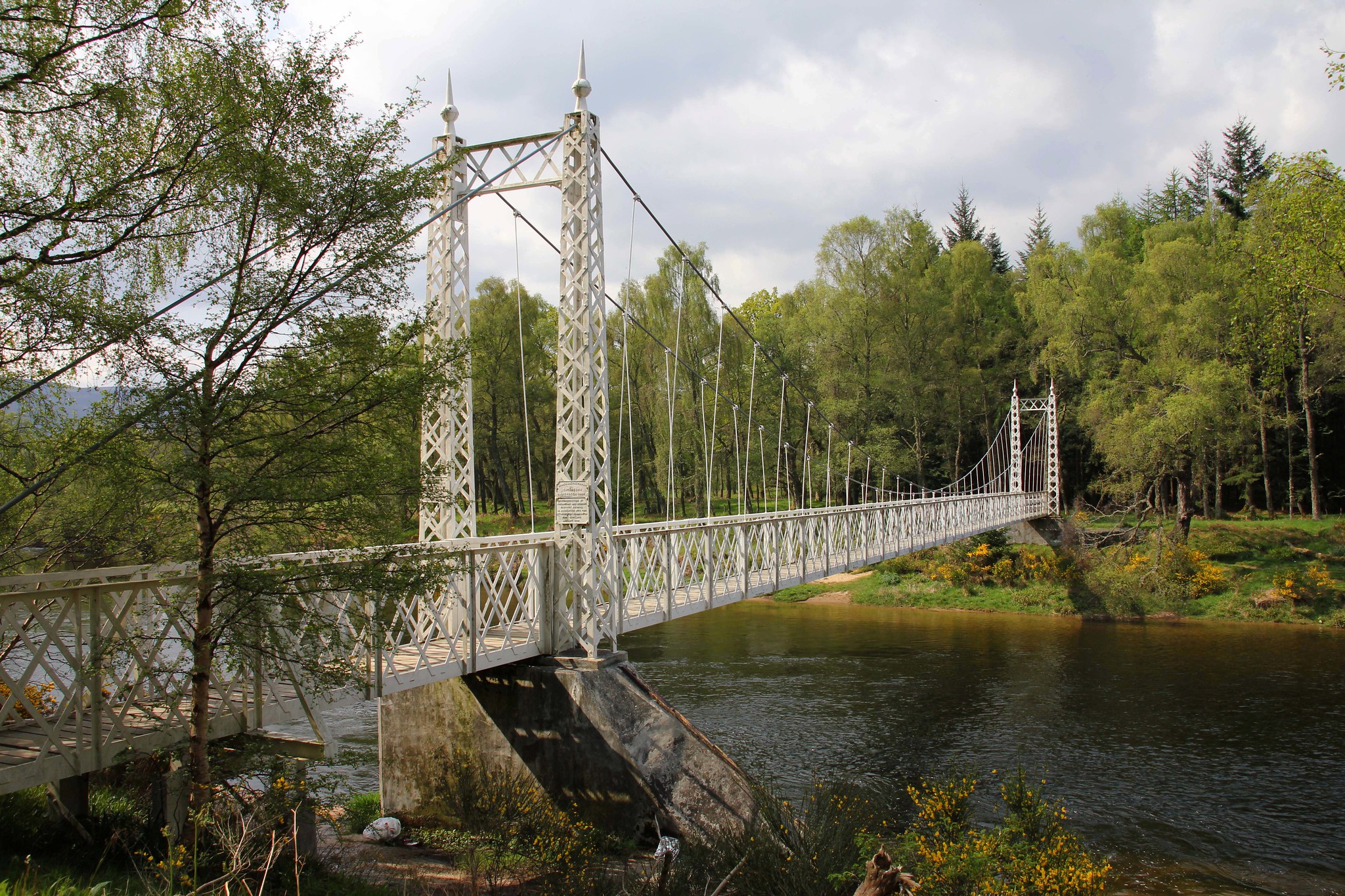 Royal Deeside landscape near Ballater