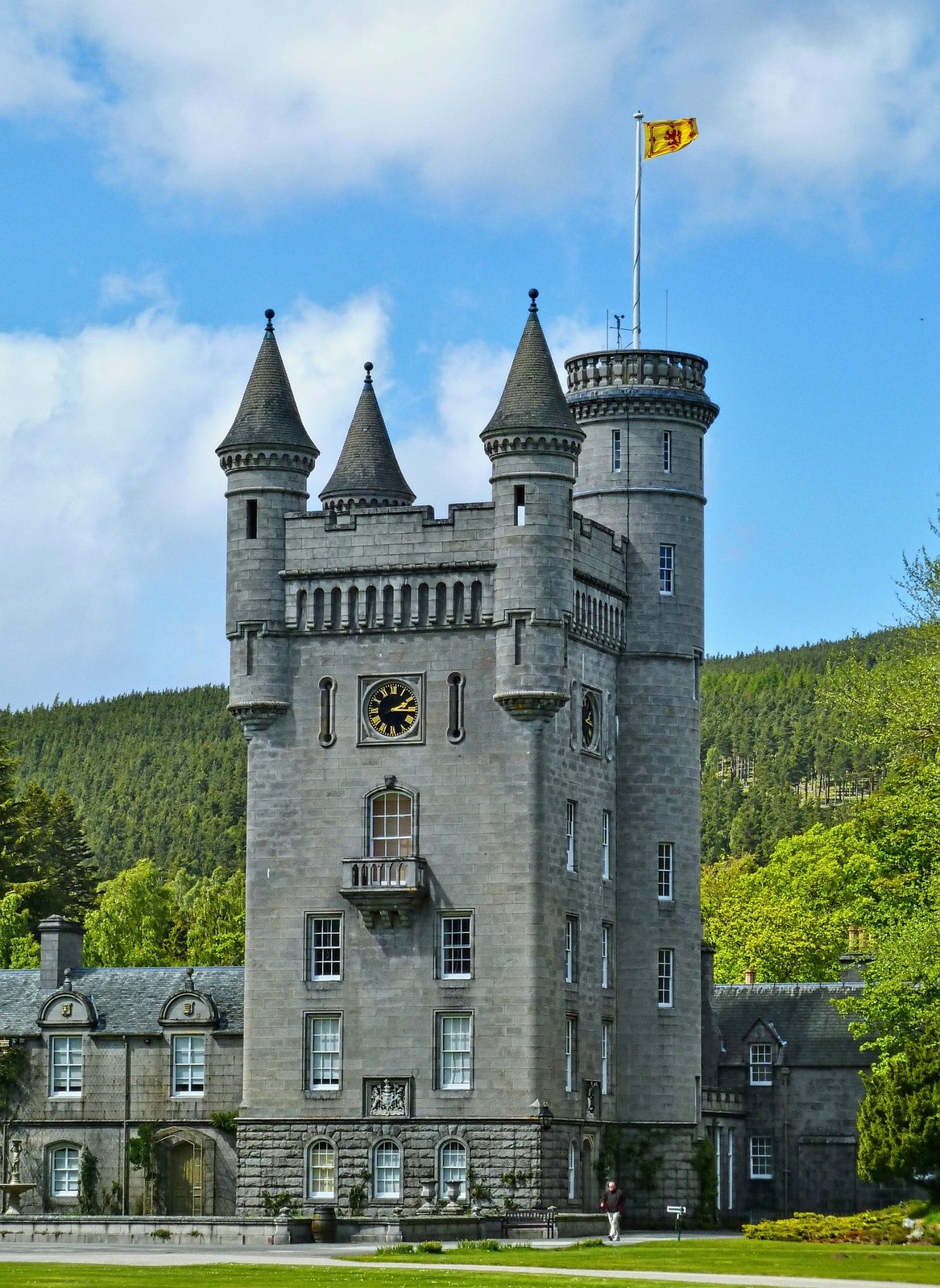 Balmoral Castle in Royal Deeside