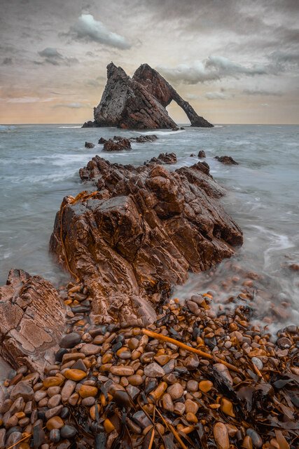 Bow Fiddle Rock near Portknockie